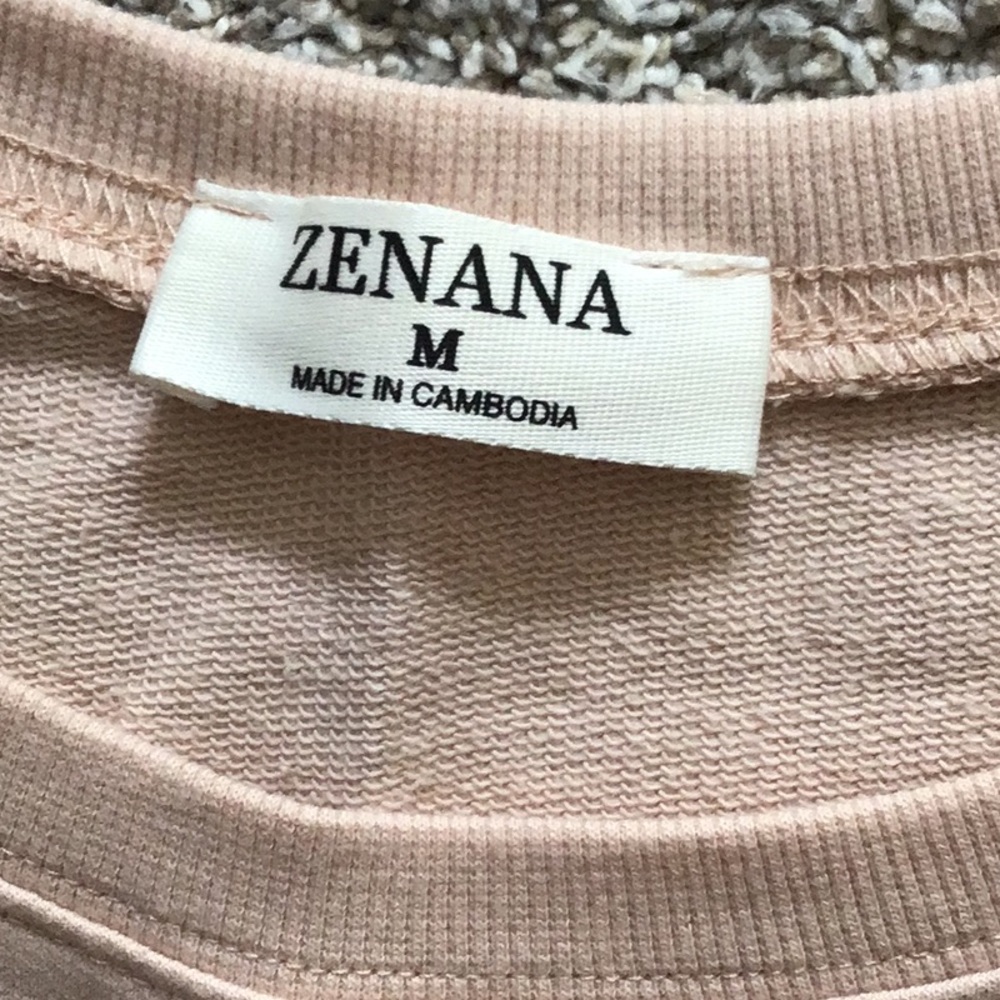 ZENANA SHORTS LOUNGE SET - MEDIUM NWOT - Picture 5 of 7